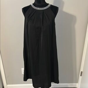Elegant Black Sleeveless Dress
